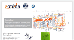 Desktop Screenshot of formazionesophia.com